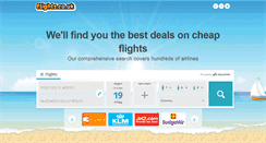 Desktop Screenshot of flights.co.uk